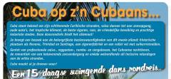 15 Daagse Cuba dans-rondreis